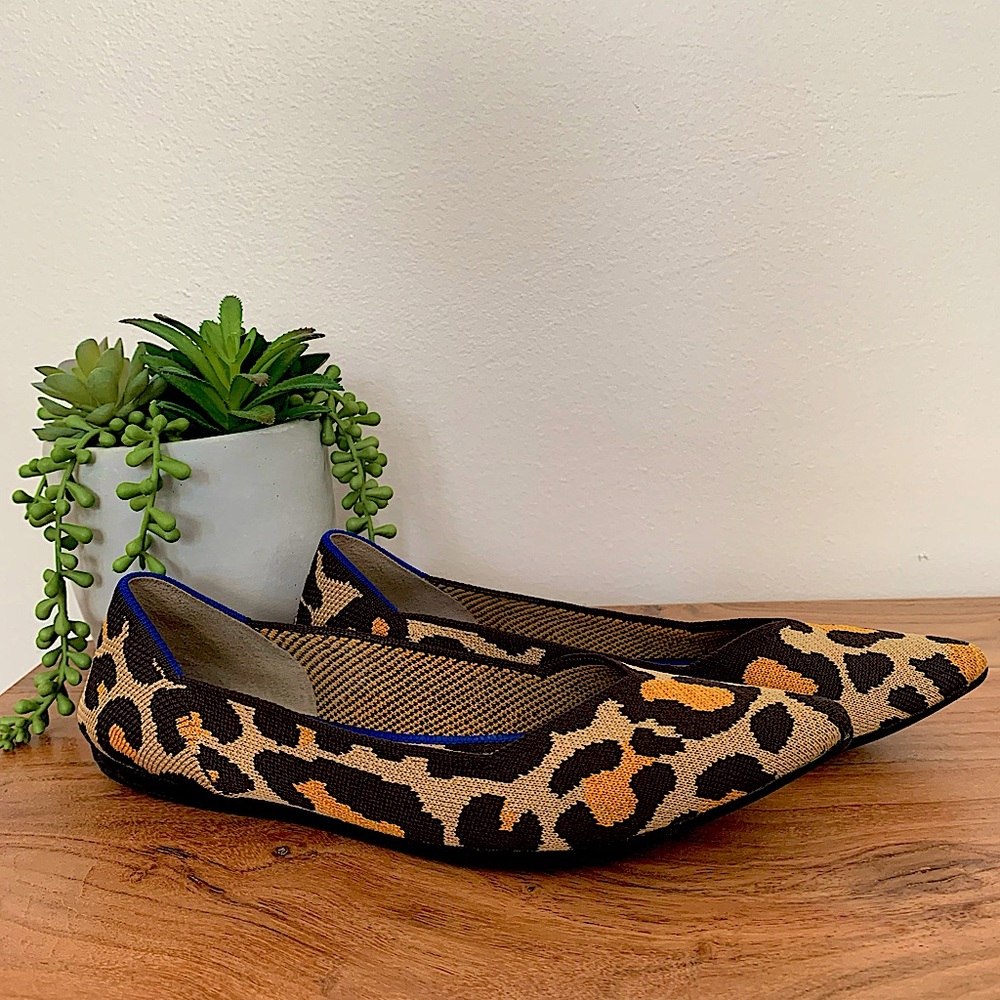 Rothy’s 8.5 Big Cat Pointed Toe Flat